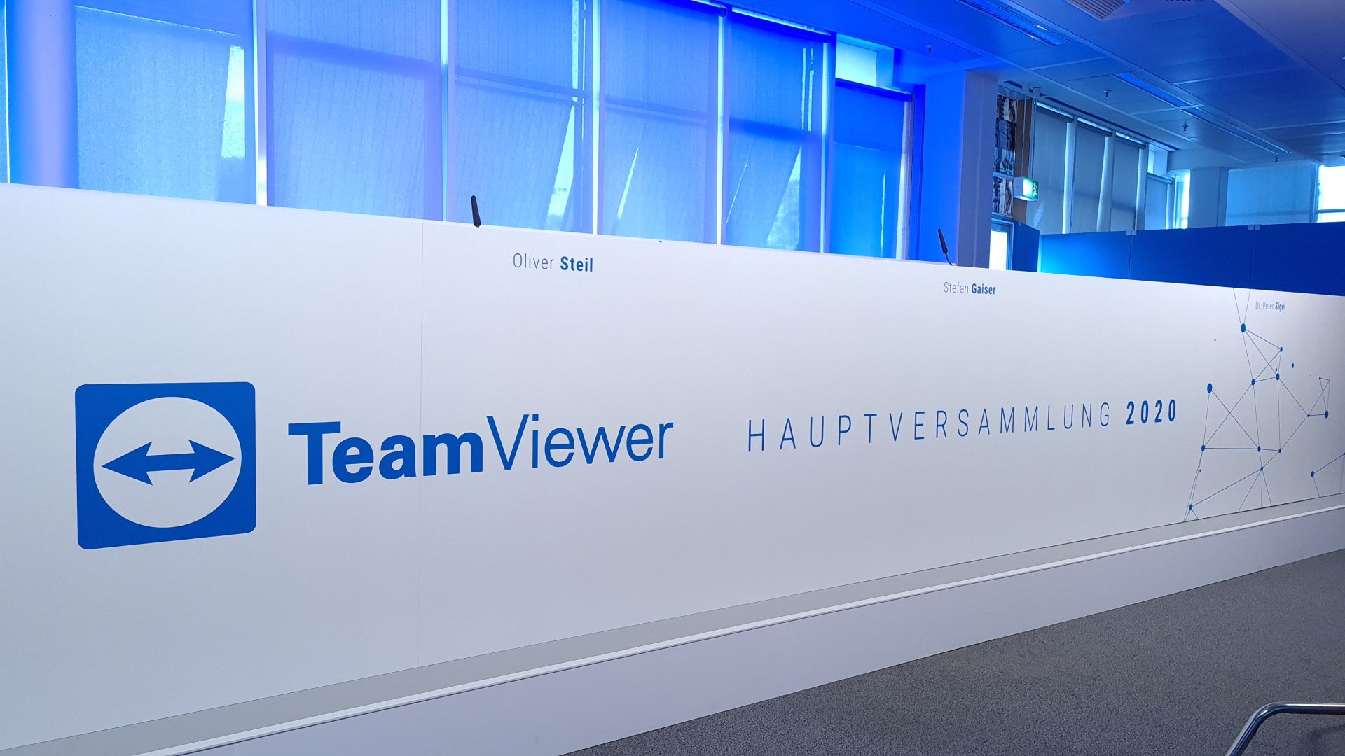 Siegelwerk I TeamViewer AGM Siegelwerk I TeamViewer AGM